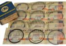 Fasce elastiche Ate ø 65,4 mm per pistoni Fiat 850/Sport, Special