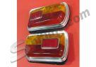 Coppia fanali posteriori con guarnizioni Alfa Romeo GT Junior 1300/1600, GT V. 1750 Bertone 2^serie
