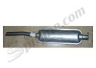 Marmitta terminale di scarico Fiat 1300/1500 1^ e 2^ serie ('61-'67)