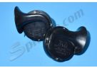 Coppia trombe elettromagnetiche bitonali 12V usate Fiamm CTE