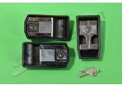 Maniglie porte e cofano leve cromate Fiat X1/9 - Lancia Stratos