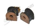 Coppia boccole (foro 14 mm) originali Pirelli attacco barra stabilizzatrice posteriore Lancia Fulvia (tutti i tipi), Flavia