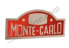 Adesivo Montecarlo per Lancia Fulvia Coupè Montecarlo