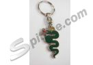 Portachiavi biscione verde Alfa Romeo
