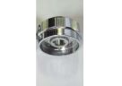 Ghiera cromata per pomello destro autoradio Voxson Stereo 8 Boccanera ecc.
