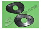 Coppia guarnizioni sottofanali anteriori (tipo ovale) Fiat 1100/103 E, TV