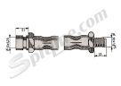 Tubo flessibile freno posteriore mm 295 Fiat 1300/1500