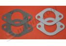 Serie guarnizioni per distanziale carburatore doppio (2°-3° cil.) Alfa Romeo Alfetta e Giulietta (06/’83→), Alfa 75 1.6/1.8/2.0, Duetto Spider 1600 (’90-’93), Alfa 90 1.8/2.0