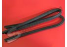 Coppia guarnizioni laterali sagomate in gomma per hard-top Alfa Romeo Duetto Spider ('70-'82)