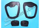 Coppia guarnizioni sottomaniglie portiere Lancia Fulvia Coupé 1200/1300, Fulvia HF 1300/1600, Fulvia Sport 1200/1300