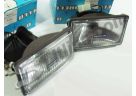 Coppia fanali fendinebbia Carello 06.302.816 Crystal 444 Jod bianchi da incasso