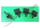 Kit 4 gommini paracolpo battuta cofano motore Fiat 500 D/F/L/R