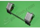 Staffa portalampade per luce targa Fiat 850