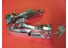 Coppia maniglie porta con blocchetto Alfa Romeo Duetto Spider ('70-'93) modelli con maniglia incassata