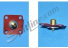 Membrana pompa di ripresa per carburatore Lancia Fulvia Solex C32 PHH 12-13-14, C35 PHH 21-23, Solex C42 DDHF-DDHF 1
