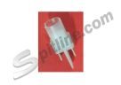 Portalampada per indicatore di direzione laterale 12V. (per lampada tutto vetro)