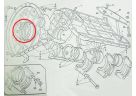 Paraolio posteriore albero motore Lancia Fulvia (tutti i modelli)