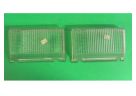 Coppia plastiche retromarcia fanali posteriori Fiat 124 Sport Coupè 3^ serie (72-75)