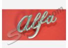 Scritta usata posteriore "Alfa" per Alfa Romeo Giulia Nuova Super