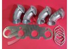 Kit trombette curve per carburatori diam. 45 Alfa Romeo serie Giulia 105/115