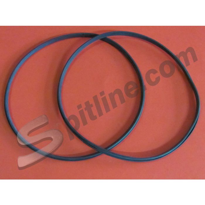 Tbest Coppia di guarnizioni in gomma per specchi esterni, adatte per W140 W210 W202