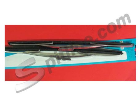 Coppia spazzole tergicristallo inox Arman mm 380 attacco ad innesto dritto Lancia Fulvia Coupè 1300 ('70→), Fulvia HF 1600 2^ serie, Fulvia Coupè Montecarlo, Lancia 2000 Berlina (04/'71→), 2000 HF ('72→)