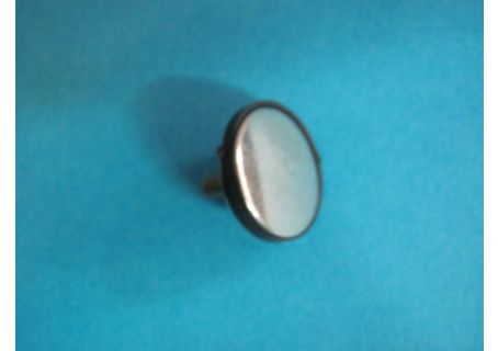 Tappo copriforo in acciaio inox diam. 20 mm per antenna autoradio ecc.