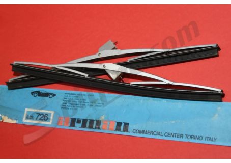 Spazzole tergicristallo satinate mm 330 (per braccetto ad U) Daf 44 ('66-4/'68) - Ford Taunus 17 M - Opel Kadett ('66-'67) - Porsche 911, 912