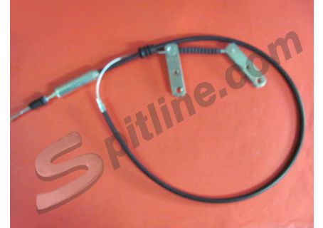 Cavo freno a mano impianto Ate (senza tiranti laterali) Alfa Romeo Giulia 1300/1600 ('70 →), Giulia Nuova Super 1300/1600