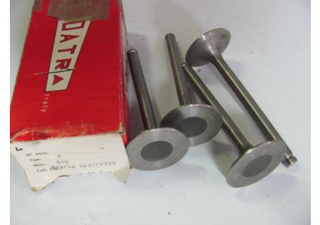 Serie valvole di aspirazione Datra Alfa Romeo serie Giulia 1600, GT Bertone, 1600/1750, Duetto Spider 1600/1750, Berlina 1750