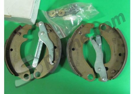 Ganasce freno anteriori Bosch 0204113639B Citroen 2CV ('63→), Dyane 4 (9/'67→)