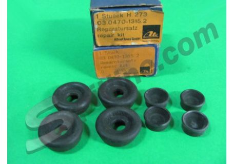 Serie gommini per cilindretti freni posteriori (ATE 03.0470-1315.2) Opel Kadett B/C 1.0/1.1 ('65-'79), Ascona A 1.6L ('70-'75), Manta A 1.6L ('70-'72)