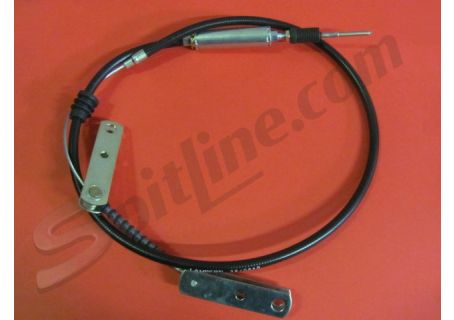 Cavo comando freno a mano cm. 154,8 Alfa Romeo GT Junior 1300/1600 - GT V. 1750/2000 Bertone impianto Ate (senza tiranti laterali)