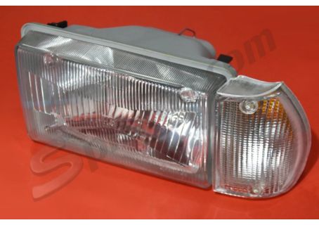 Faro sinistro Carello H4 con arresti spatola Alfa Romeo Giulietta 1800/2000 ('81→)