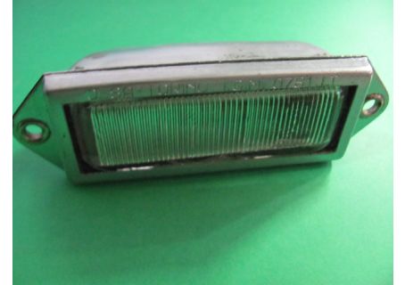Fanale luce targa in vetro Olsa 0410800 Autocarro Fiat 615 1^ serie e varie applicazioni