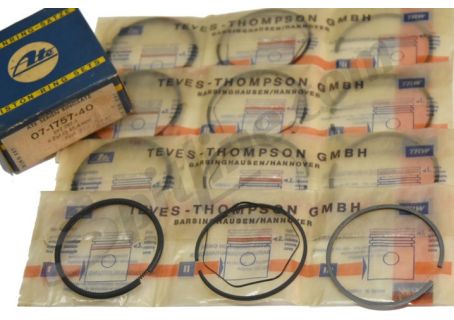 Fasce elastiche Ate ø 65,4 mm per pistoni Fiat 850/Sport, Special