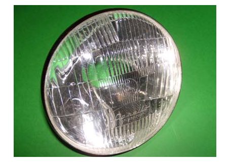 Faro anabbagliante asimmetrico Carello (mod. senza coprilampada) Fiat 1300/1500-Lancia Flavia