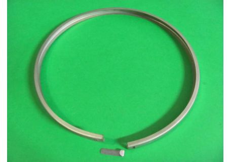 Anello fissaggio vetro faro diam. luce 150 con maglia d'unione Fiat 1100/103, 1100/103E Berlina e Familiare ('54-'57)