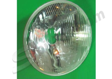 Faro Carello (senza luce di posizione) diam.170 Alfa Romeo Giulietta Berlina, Sprint, Spider, SS, Fiat 1100/103 - Lancia Appia 2^ serie (tranne primi modelli), Appia 3^ serie, Appia Convertibile - Innocenti 1000 Coupè C, J4, Mini Minor, Cooper,