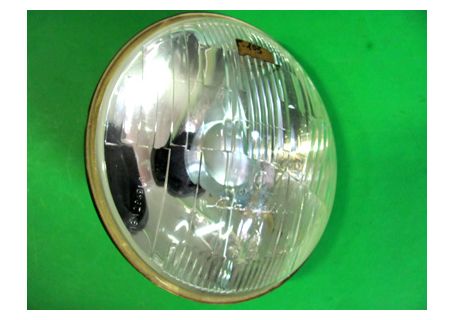 Faro asimmetrico Carello senza luce di posizione diam.170 con oscuratore lampada Fiat 1100/103 - Lancia Appia 3^ s., Appia Convertibile - Innocenti 1000 Coupè C, J4, Mini Minor/Cooper, Mini T(-'67), A40, A40S - Alfa Romeo Giulietta (DISP. N°1)