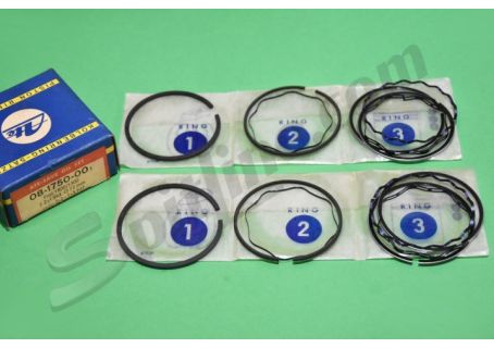Fasce elastiche Ate ø 72 STD per 2 pistoni Fiat 1100 D, 1300, 1800