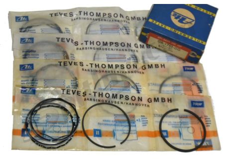 Serie fasce elastiche ATE diam. 77 mm per pistoni Fiat 1500