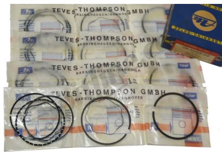 Fasce elastiche Ate diam. 78 (STD) per pistoni Alfa Romeo Giulia 1600 2^ serie