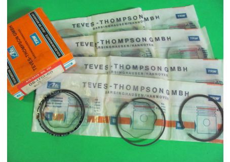 Serie fasce elastiche per pistoni Teves Thompson GMBH ATE-TRW 08-1751-60 per Fiat 4 cilindri diam. 77,6 mm.