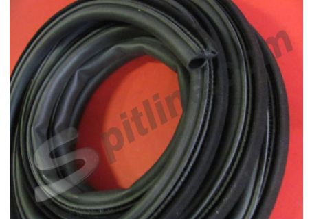 Guarnizione vanoporta in gomma e velluto Alfa Romeo Duetto Spider Coda Tronca