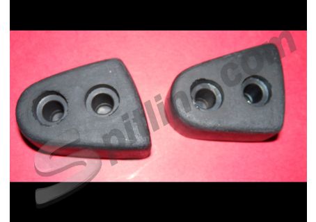 Coppia tasselli riscontro porta Alfa Romeo Duetto Spider, Giulia e Giulietta 750/101, GT Bertone - Fiat 124 Spider