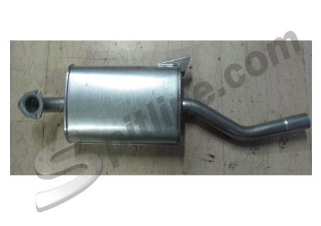 Marmitta silenziatore centrale Alfa Romeo Giulia Berlina 1300/1600 ('62-'78), Giulia TI, Giulia Super (-'78), GTJunior 1300/1600 ('64-'70), GT V. 1750 Bertone ('68-'70), 1750/2000 Berlina