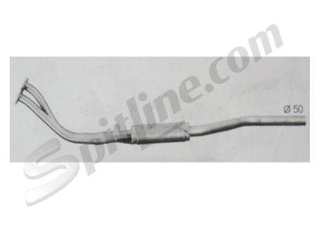 Marmitta anteriore al collettore Alfa Romeo Giulia Berlina 1.3/1.6 Ti/Giulia Super ('71-'78)