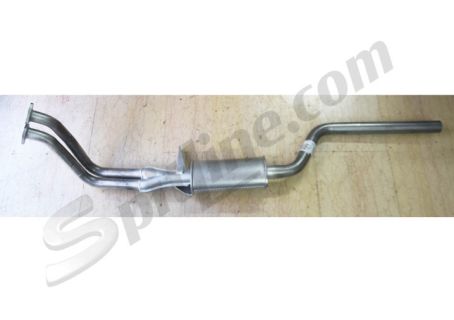 Marmitta anteriore al collettore Alfa Romeo (105) 1750 Berlina ('68-'70), GT V. 1750 Bertone ('68-'70), Duetto Spider 1750 ('67-'71)