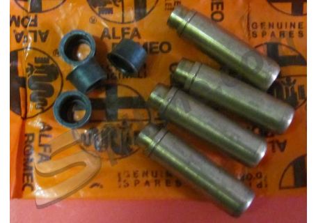 Serie guida valvole di aspirazione 10500015030401 Alfa Romeo Giulietta (mot. 102) Giulia 1300/1600, GT Junior, GT V. 1750/2000, Berlina 1750/2000, Duetto Spider, Alfetta Berlina/GT 1600/1800/2000, Giulietta 1300/1600